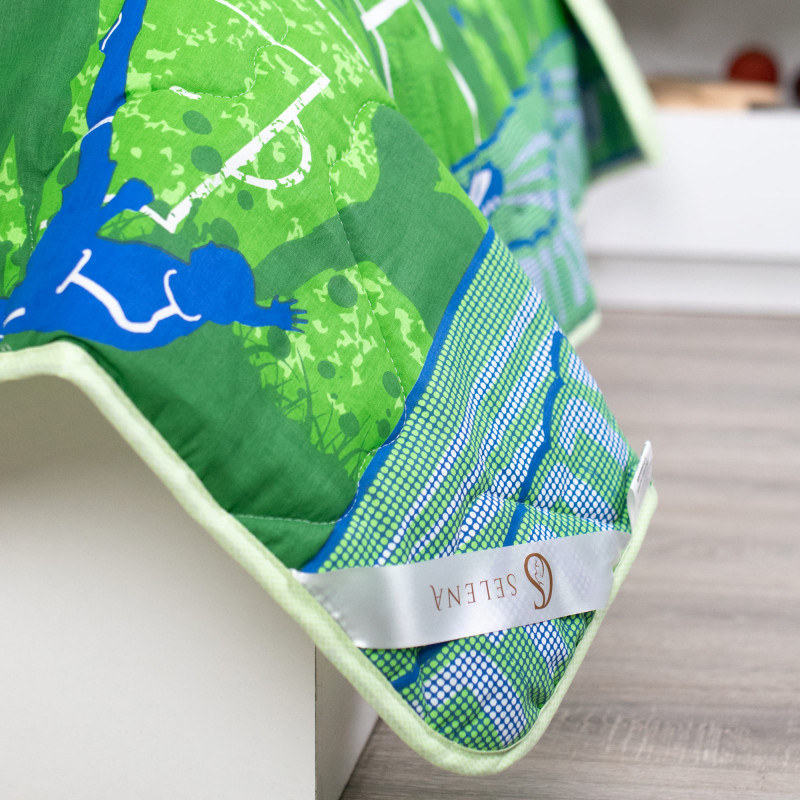 Набор летний  Пеле 1,5 сп, поплин (хлопок 100 %), наволочка (70х70)